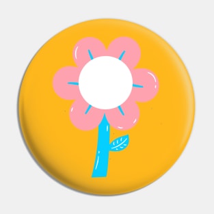 Pastel Flower Pin