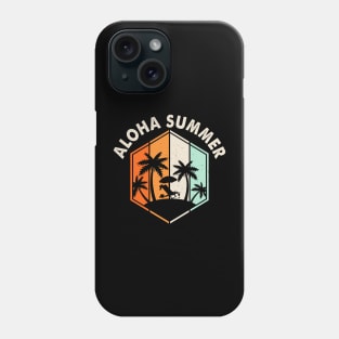 Aloha Summer T Shirt For Women Men Phone Case