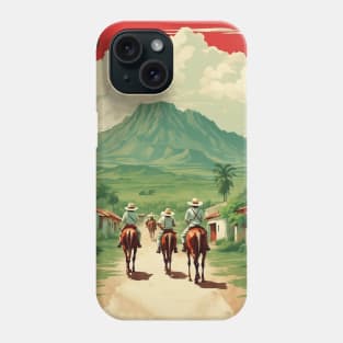 Tapijulapa Tabasco Mexico Vintage Tourism Travel Retro Phone Case