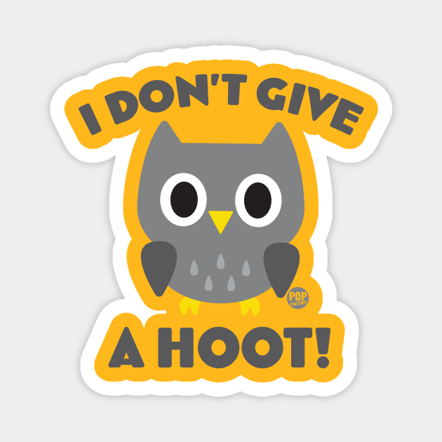 HOOT Magnet by toddgoldmanart