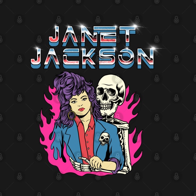 Janet Jackson Love Skull by margueritesauvages