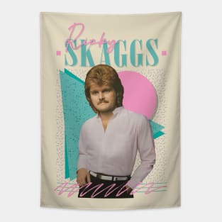 Ricky Skaggs \/\/\ Retro Style Fan Design Tapestry