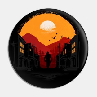 Valentine Sunset Pin