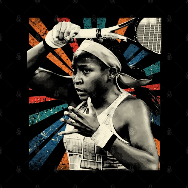 vintage coco gauff shirt by ArmandoApparel