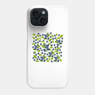 Blueberries Phone Case