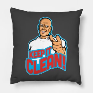 Keep It Clean Pillow