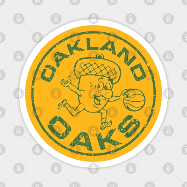 Oakland Oaks 1967 Magnet by JCD666