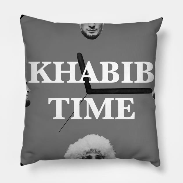 Khabib Time Pillow by aqhart
