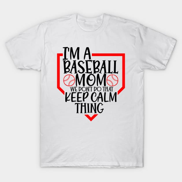 Baseballism Baseball Mom - Warm-Up Tee Medium