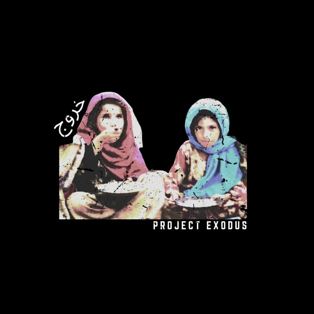 Afghan girls (dark background) by Pro Exodus Relief 