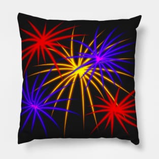 Celebration Fireworks Pillow