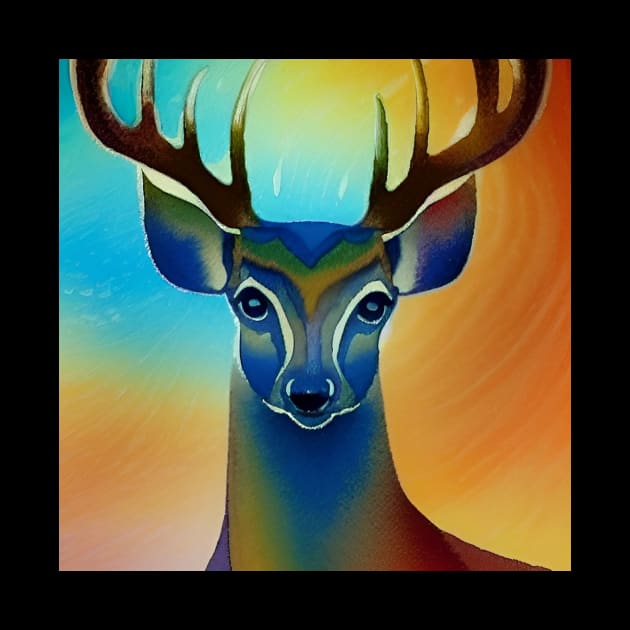 Eight-Point Deer by ArtistsQuest