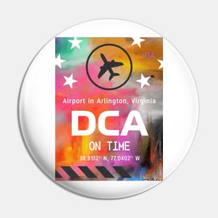 DCA airport Pin