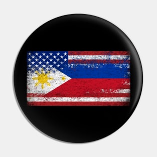 Filipino American Heritage Flag Pin
