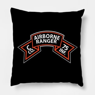 C Co 75th Infantry (Ranger) Scroll Pillow