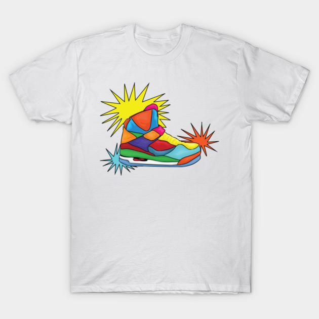 colorful jordan shirt