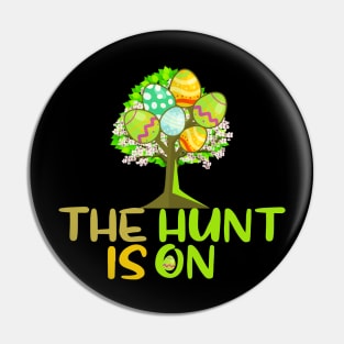 The hunt is on Pin