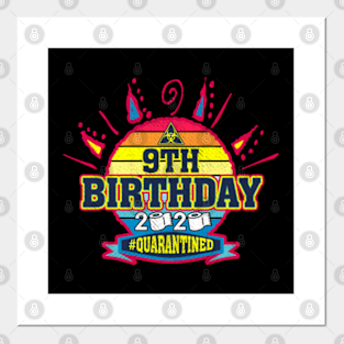 9th Birthday Ideas Posters And Art Prints Teepublic