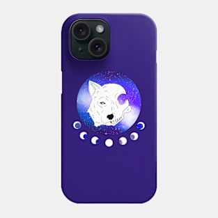 Wolf Moon Moonphases Wolf Skull Phone Case