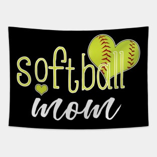 Softball Mom Softball Mom Grey Small Tapestry