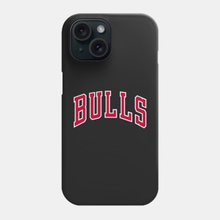 BULLS Basketball logo Phone Case