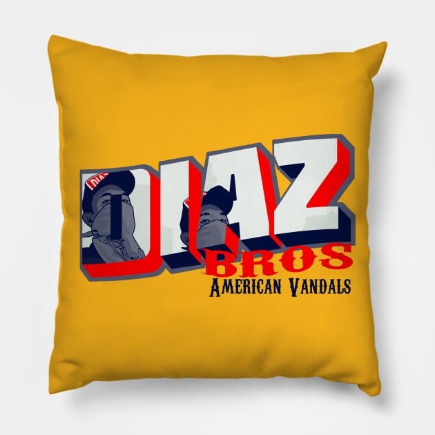 Diaz Bros China Pillow by artNpop