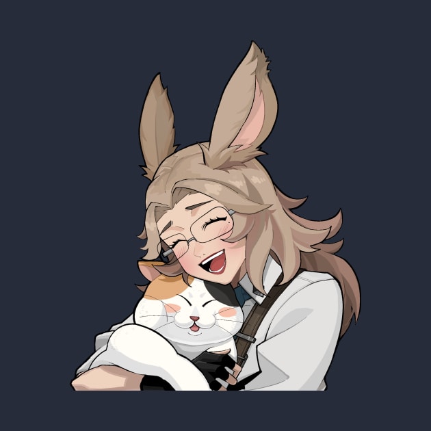 Viera Fat Cat Hug by Chrspy