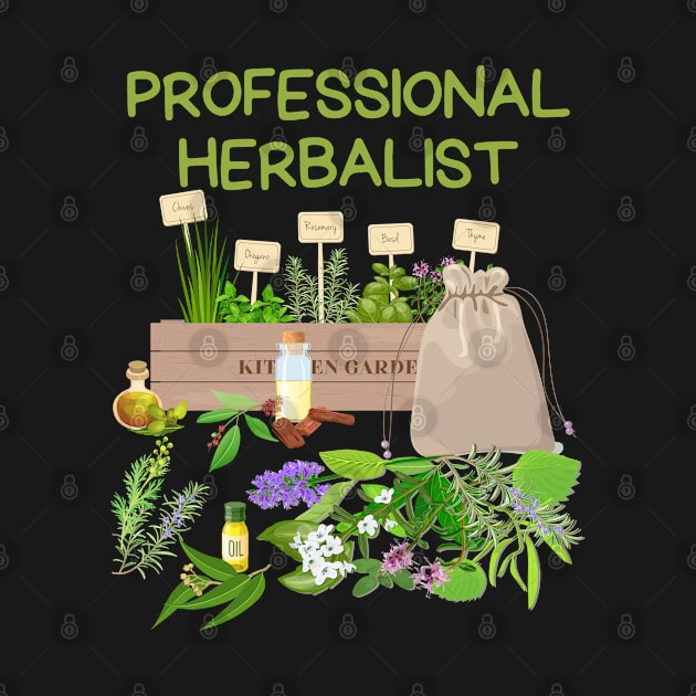 Professional Herbalist by Souls.Print