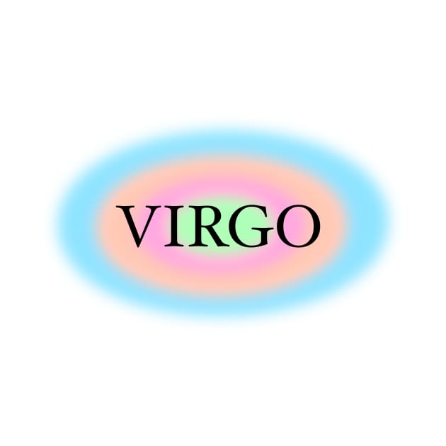 Glowing Aura Virgo Zodiac Sign by Scarlett Blue