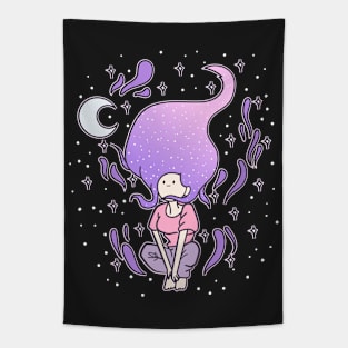 cosmic girl Tapestry