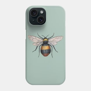 Painted bumblebee Phone Case