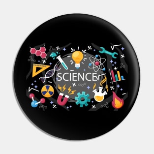 Science Concept Background Pin