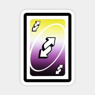 Galaxy uno reverse card Magnet for Sale by WEShop23