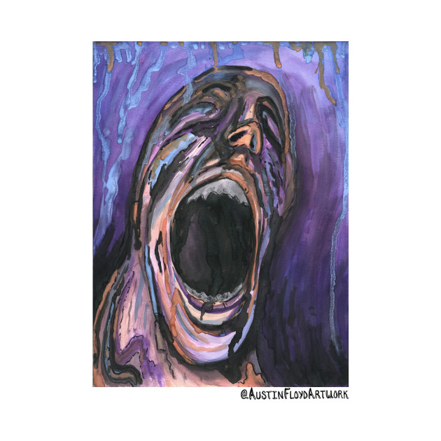 Series of Screams - Tired by Austin Floyd Artwork