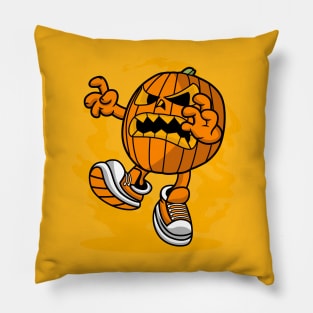 PUMPKIN ZOMBIE ARRG Pillow