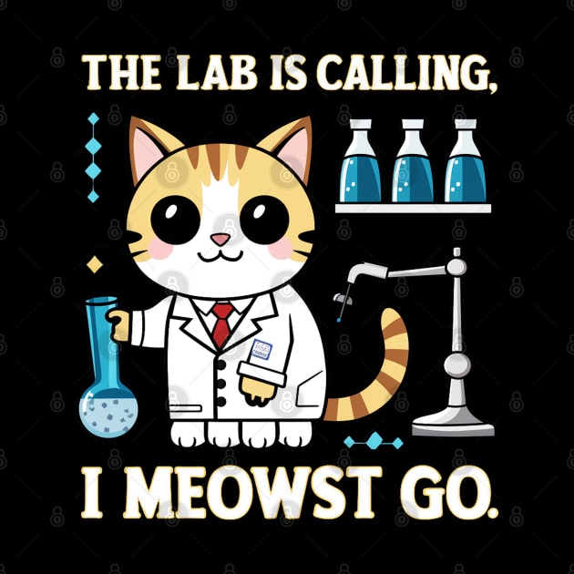 the lab is calling, i meowst go by mdr design