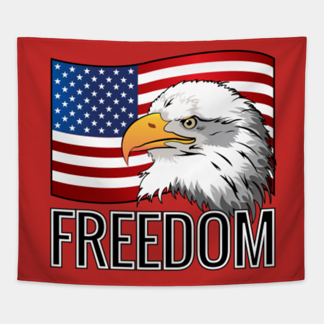 Freedom Usa Flag American Eagle