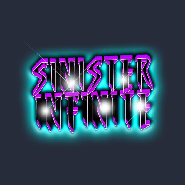 SINISTER INFINITE 80s Text Effects 3 by Zombie Squad Clothing