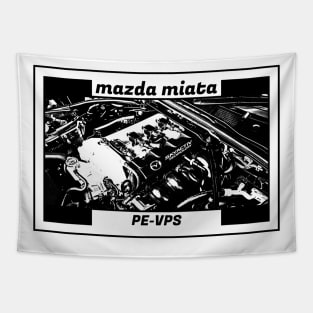 Mazda Miata MX-5 ND ENGINE Tapestry