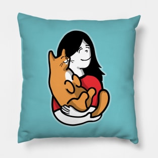 Cat Mom Pillow