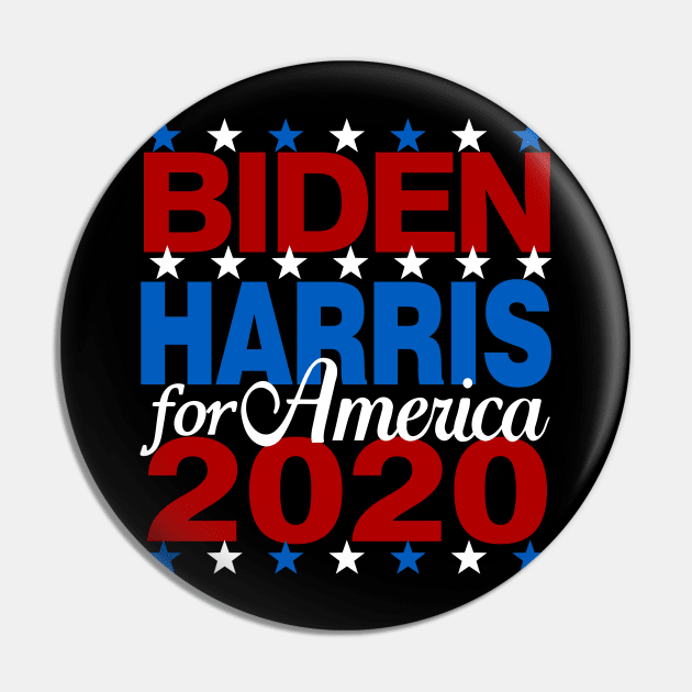 BIDEN HARRIS 2020 for America Presidential Campaign Pin by TeeCreations