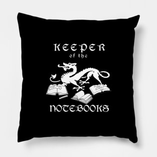 Keeper of the Notebooks Pillow