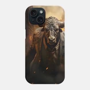 Bull in a Suit Phone Case