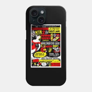 Dr. Macabre's Frightmare of Movie Monsters (1950s) 1 Phone Case