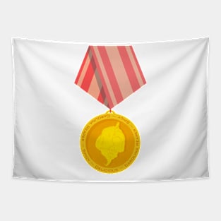 Chili Pepper Medal Tapestry