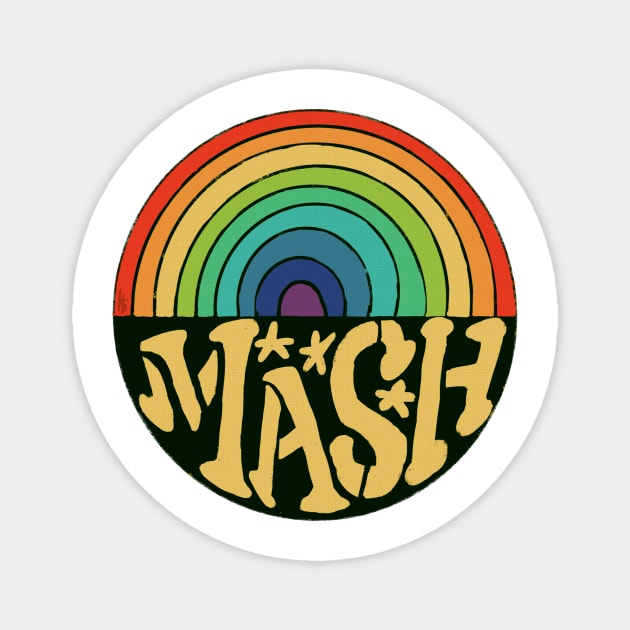 Rainbow Mash Magnet by nightattheart