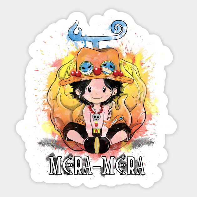 Mera No Mi Stickers for Sale