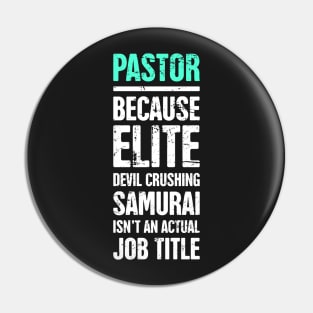 Funny Pastor Definition Pin