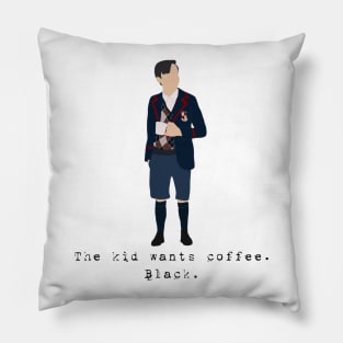 Kid Wants Coffee Pillow