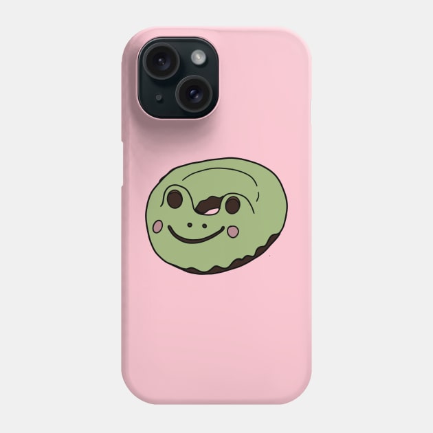 froggy Kawaii Donut Phone Case by CAFFEIN